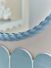 Wooden Twisted Pine Round Wall Mirror - Bild 2 von 2