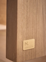 Light Natural N Premium Aviano Oak Veneer Marble Up to 70 inch TV Unit - Image 9 of 14