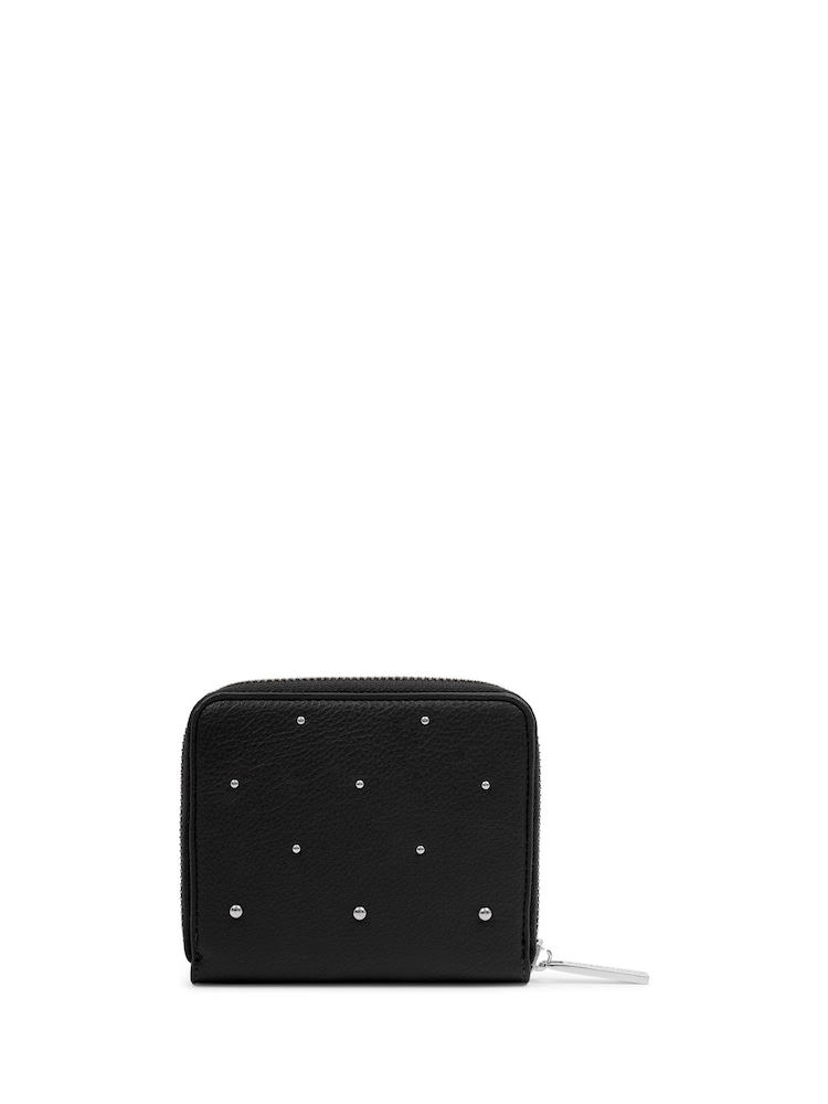 Katie Loxton Black Meela Studded Purse - Image 2 of 3 Katie Loxton Black Meela Studded Purse - Image 2 of 3