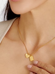 Katie Loxton Gold Tone Mum' Charm Waterproof Necklace - Image 4 of 4