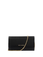 Katie Loxton Black Zea Patent Crackle Cross-Body Purse - Image 3 of 4