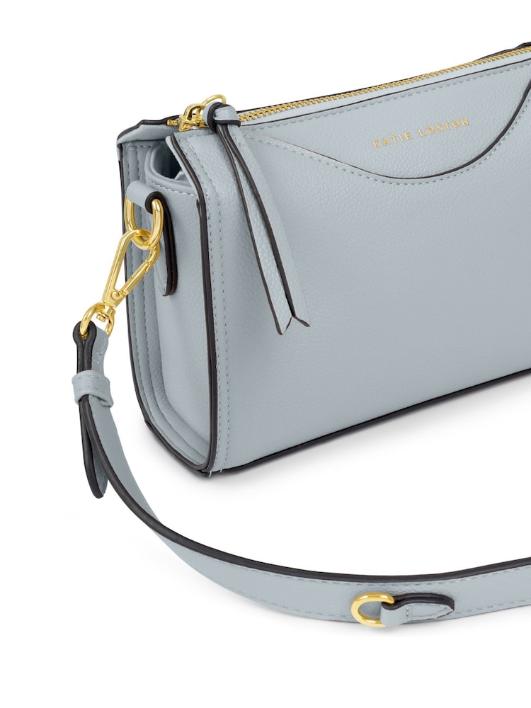Katie Loxton Blue Alba Cross-Body Bag - Image 2 of 4 Katie Loxton Blue Alba Cross-Body Bag - Image 2 of 4