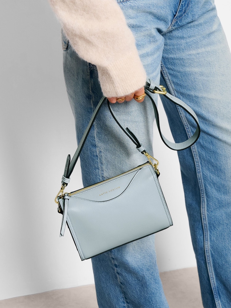 Katie Loxton Blue Alba Cross-Body Bag - Image 4 of 4