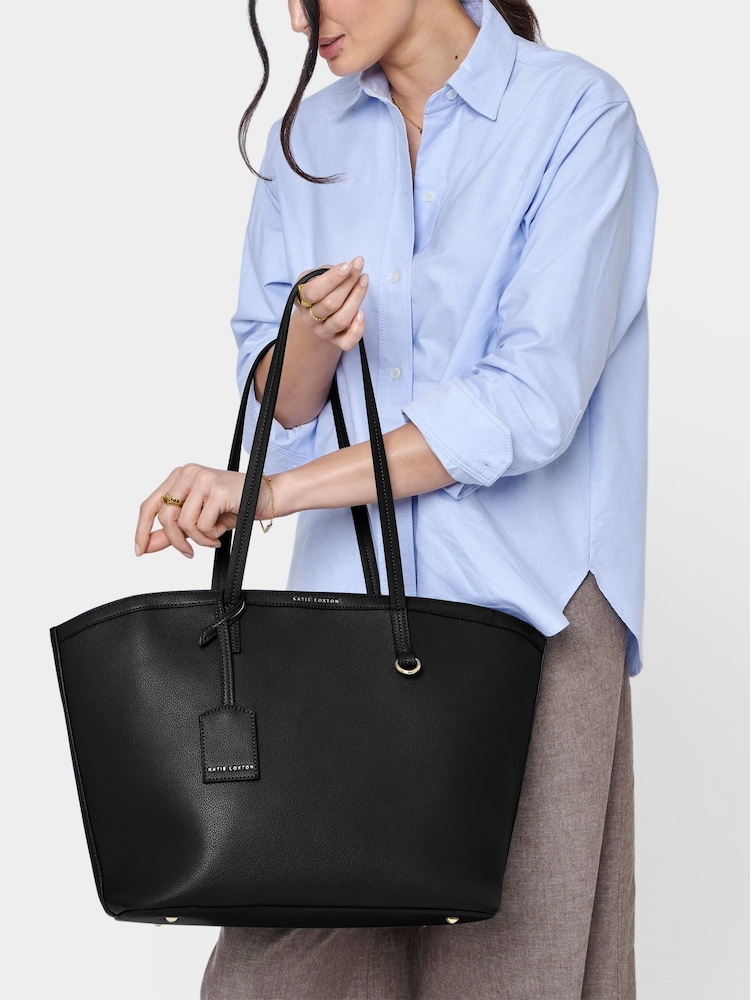 Katie Loxton Black Travel Tote - Image 1 of 4 Katie Loxton Black Travel Tote - Image 1 of 4