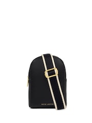 Katie Loxton Black Kaite Canvas Strap Sling Bag - Image 2 of 4