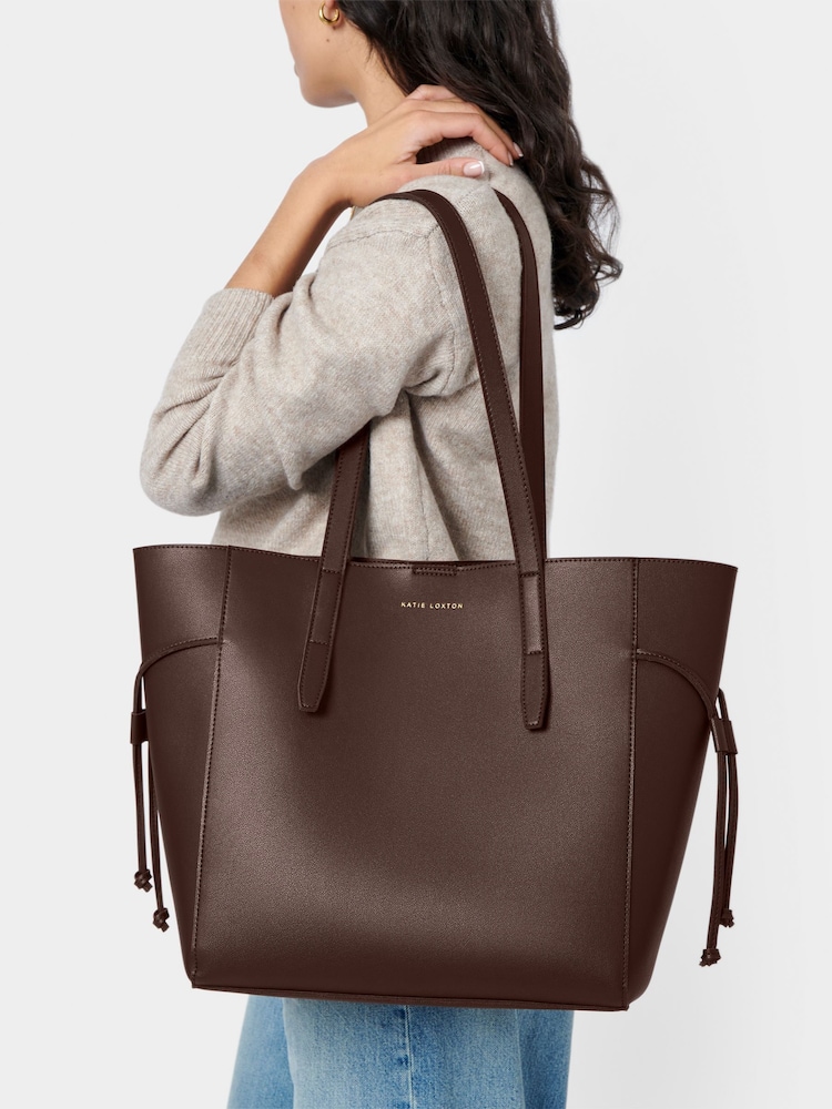 Katie Loxton Brown Ashley Tote Bag - Image 4 of 4