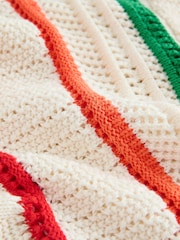 Rainbow Stripe Knitted Jumper (3-16yrs) - Image 8 of 8