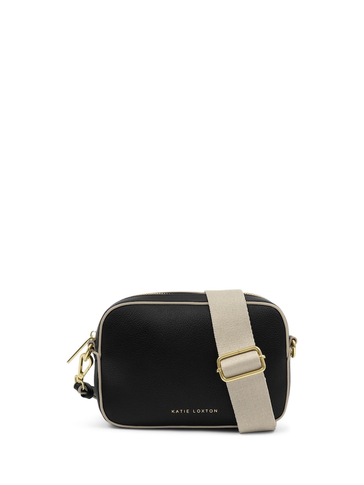 Katie Loxton Black Marni Mini Cross-Body Bag - Image 4 of 4 Katie Loxton Black Marni Mini Cross-Body Bag - Image 4 of 4