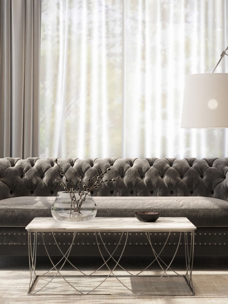 Centrepiece Carrara White Portofino Coffee Table - Image 3 of 3 Centrepiece Carrara White Portofino Coffee Table - Image 3 of 3