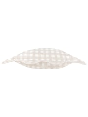 furn. Scallop Edge Gingham Cushion - صورة 3 من 4