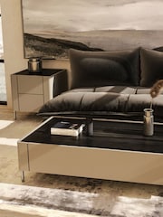Centrepiece Grey Inverno One Drawer Coffee Table - Image 3 of 5