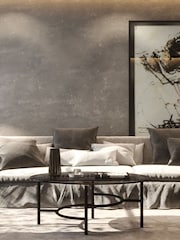 Centrepiece Black Genoa Oval Coffee Table - Image 2 of 2