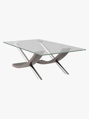 Centrepiece Walnut Tusk Coffee Table - Image 2 of 4
