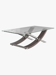 Centrepiece Walnut Tusk Coffee Table - Image 3 of 4