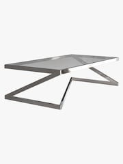 Centrepiece Stainless Steel Storm Coffee Table - Image 3 of 4