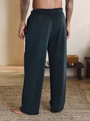 Azul marino - Jersey Textured Ribbed Joggers - Imagen 3 de 12