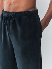 Azul marino - Jersey Textured Ribbed Joggers - Imagen 9 de 12