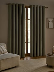 Mehke tkane mešanice perila zavese z obročki - Slika 3 iz 5