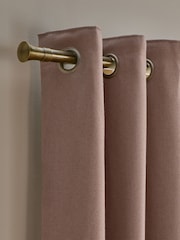 Κουρτίνες με τιράντες από απαλό σύμμεικτο λινό - Εικόνα 4 του 5