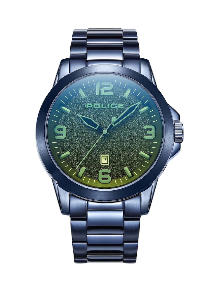 Police Blue Cliff Matt Watch - Image 4 of 4 Police Blue Cliff Matt Watch - Image 4 of 4