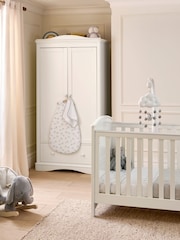 Mamas & Papas White Flyn Cot Bed - Image 1 of 6
