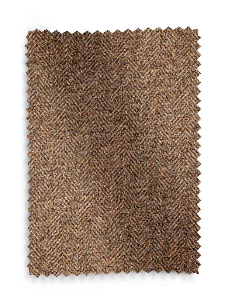 Tan Brown Ready Made Blackout Thermal Brushed Herringbone Roman Blind - Image 7 of 7 Tan Brown Ready Made Blackout Thermal Brushed Herringbone Roman Blind - Image 7 of 7