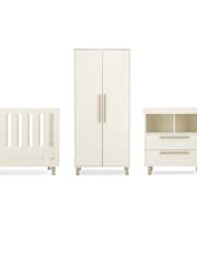 Cuddleco Cream Harper Nursery Furniture Set 3 Piece - Image 2 of 6