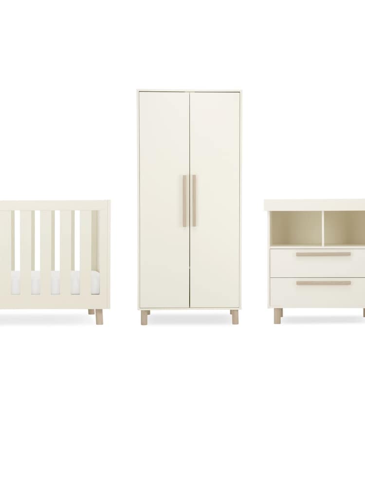 Cuddleco Cream Harper Nursery Furniture Set 3 Piece - Image 2 of 6