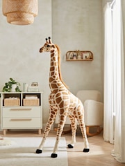 Cuddleco Brown Tall Standing Giraffe Stuffed Animal - Image 1 of 5
