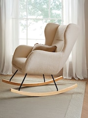 Cuddleco Teddy Beige Marley Nursing Chair and Footstool - Image 4 of 6