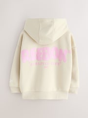Reebok Girls Oversized Graphic Print Hoodie - Image 2 of 5
