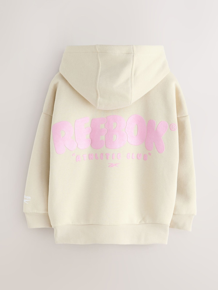 Reebok Girls Oversized Graphic Print Hoodie - Image 2 of 5 Reebok Girls Oversized Graphic Print Hoodie - Image 2 of 5