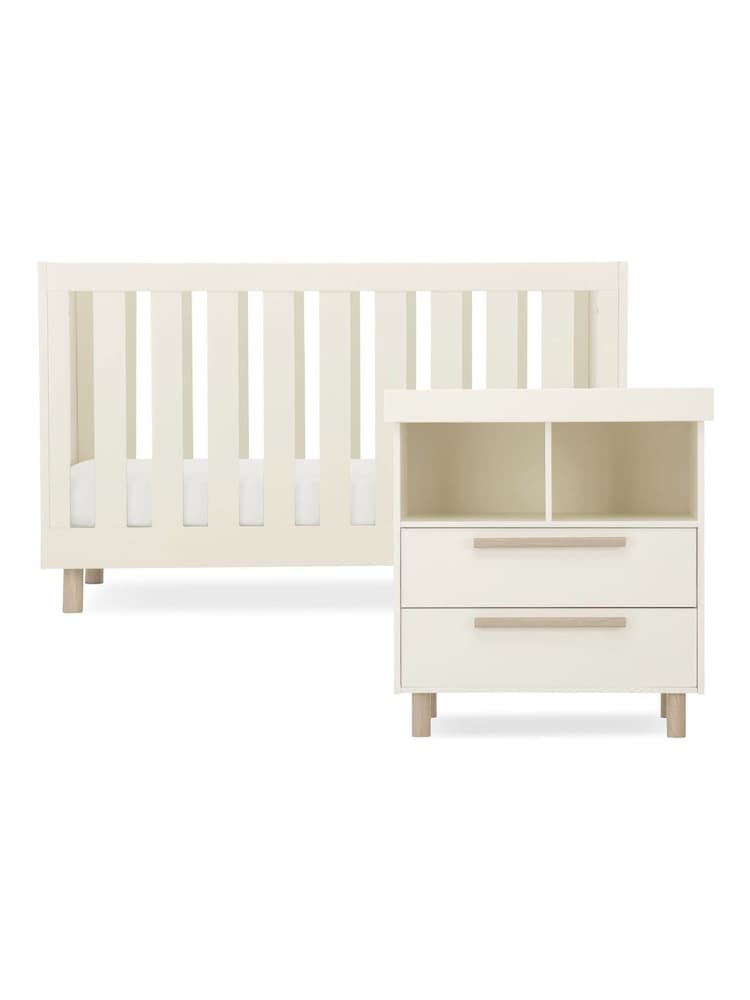 Cuddleco Cream Harper Nursery Furniture Set 2 Piece - Image 2 of 6