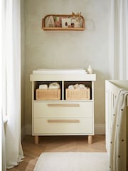 Cuddleco Cream Harper Nursery Furniture Set 2 Piece - Image 4 of 6
