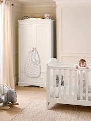 Mamas & Papas 3 Piece White Flyn Nursery Furnitures - Image 2 of 11