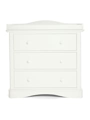 Mamas & Papas 3 Piece White Flyn Nursery Furnitures - Image 9 of 11