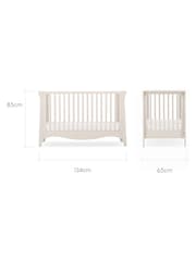 Cuddleco Cashmere Mini Clara Nursery Furniture Set 2 Piece - Image 5 of 6