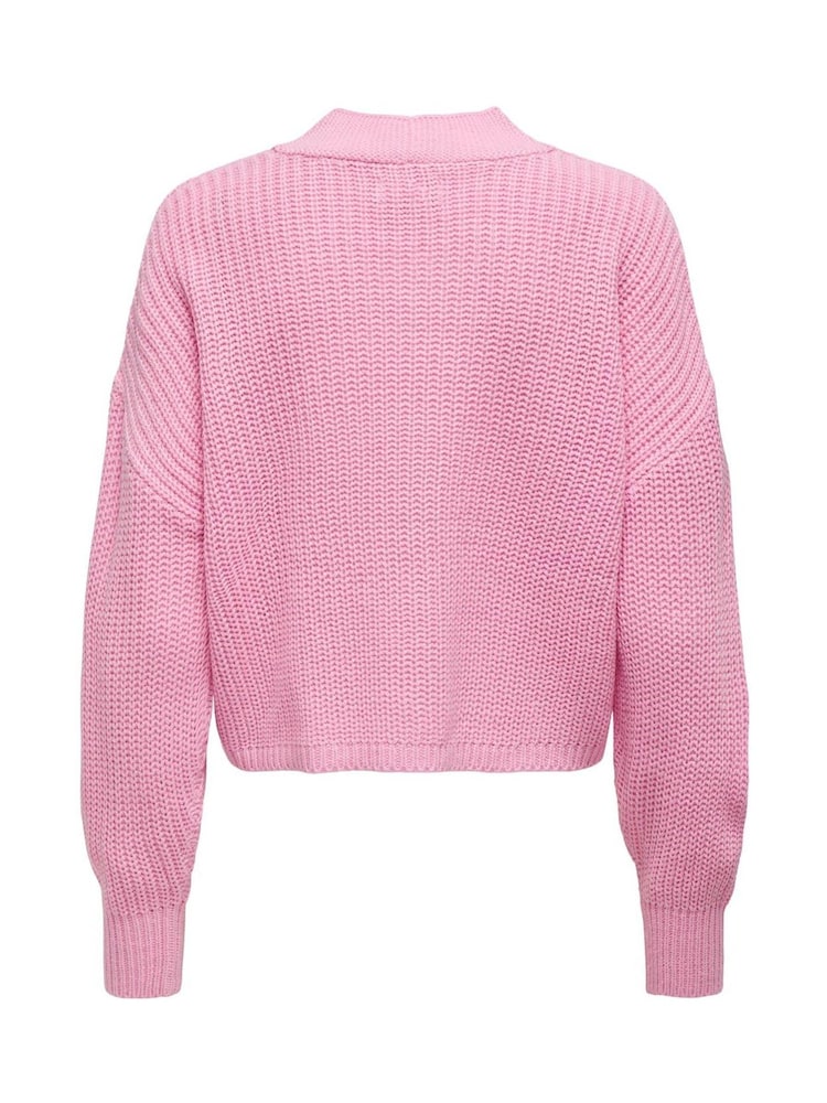 ONLY Pink Ribbed Cardigan - Image 7 of 7