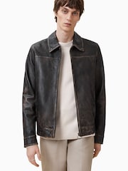 AllSaints White Statten Crew Jumper - Image 6 of 9