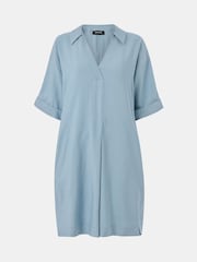 Whistles Pale Blue Melanie Dress - Image 5 of 5