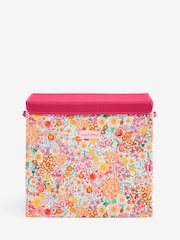 Lucy Tiffney Pink Campion Floral Laundry Basket - Image 4 of 4
