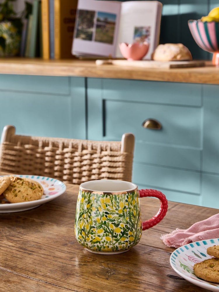 Lucy Tiffney Yellow Lemons Mug - Image 2 of 5