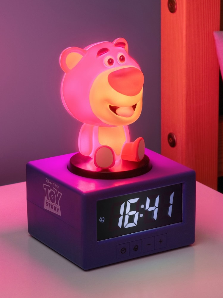 Toy Story Lotso Light Up Character Icon Alarm Clock - Image 2 of 6