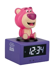 Toy Story Lotso Light Up Character Icon Alarm Clock - Image 4 of 6