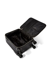 Katie Loxton Black Oxford Cabin Suitcase - Image 2 of 4