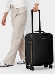 Katie Loxton Black Oxford Cabin Suitcase - Image 4 of 4
