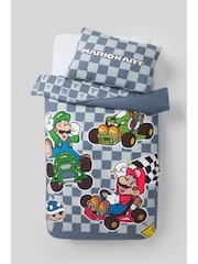 Nintendo Mario Kart Duvet Cover and Pillowcase Set - Imagen 1 de 3