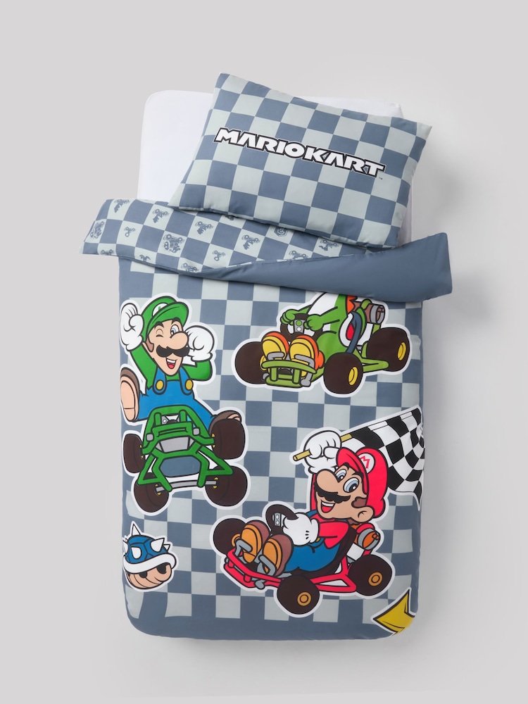 Nintendo Mario Kart Duvet Cover and Pillowcase Set - Imagen 3 de 3 Nintendo Mario Kart Duvet Cover and Pillowcase Set - Imagen 3 de 3