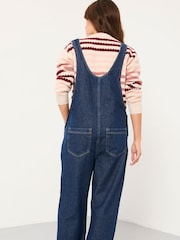FatFace Raffles Blue Denim Dungaree - Image 2 of 5