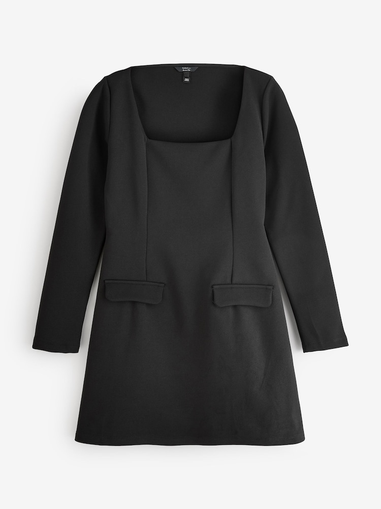 River Island Square Neck Mini Dress - صورة 1 من 1 River Island Square Neck Mini Dress - صورة 1 من 1